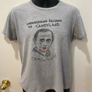 Underground Railroad to Candyland band tee